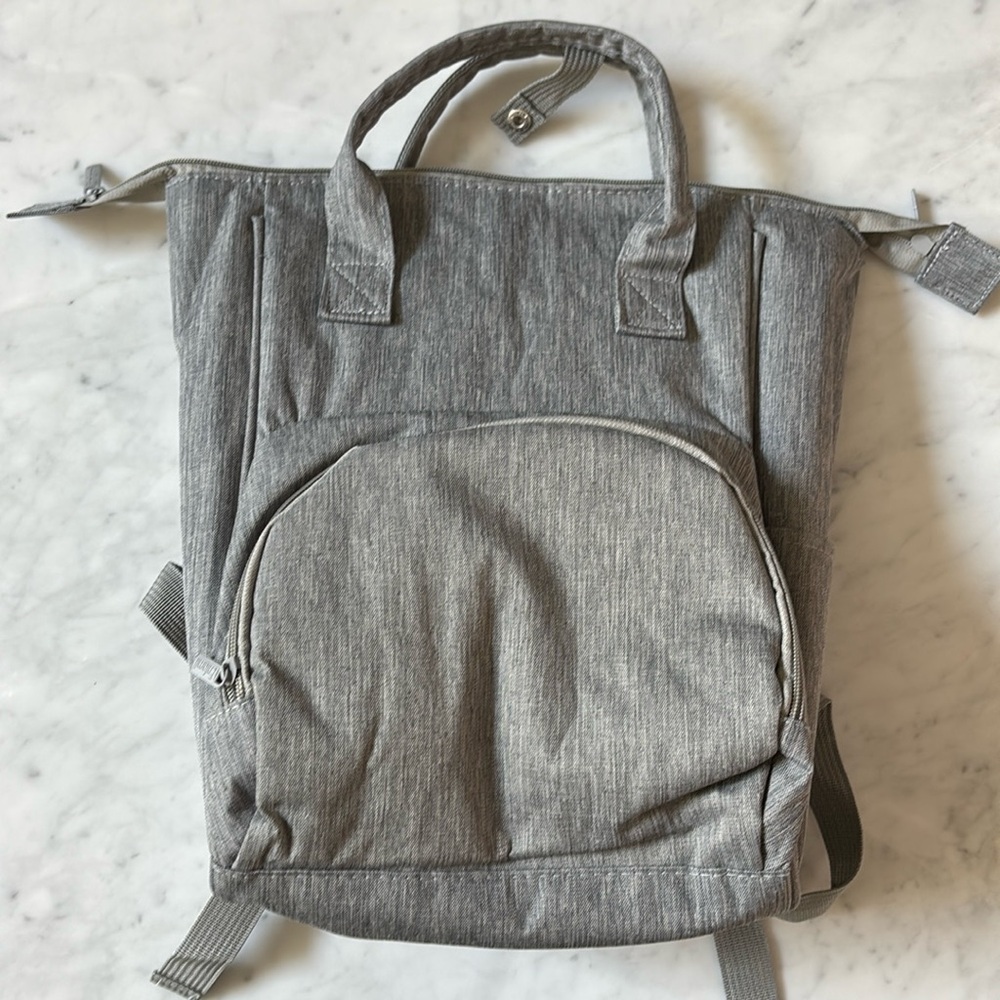 Enfamil Insulated Diaper Bag Cooler Travel Backpack Maternity Gray Formula NWOT